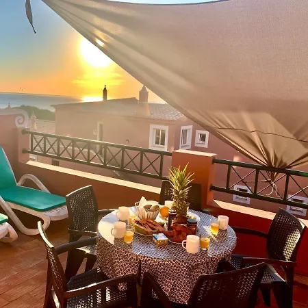 Vakantiehuis Casadaluz 86 - Porto Dona Maria Casa Do Mar , 2 Bedrooms , Amazing Sea View , Salt Water Pool , Wifi Luz